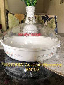 Vintage Acroflam Victoria Casserole