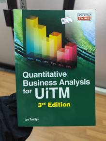 Quantitative Business Analysis, 3rd Edition