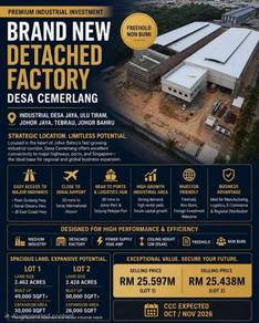 Warehouse / Factory For Sale in Ulu Tiram,JHR