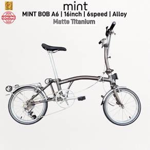 MINT BOB A6 16 Inch 6 Speed Alloy Folding Bike