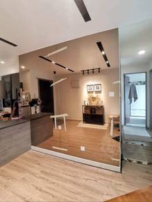 MIRROR CUSTOM WALL ANDA l cermin dinding tempah l