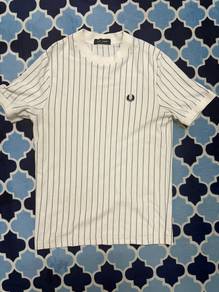 Fred Perry White Ringer