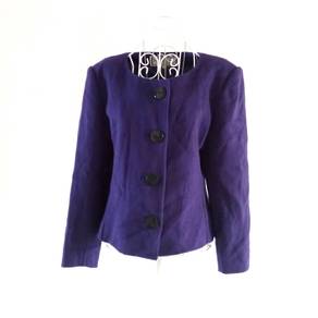 Yves Saint Laurent Pupple Wool Coat
