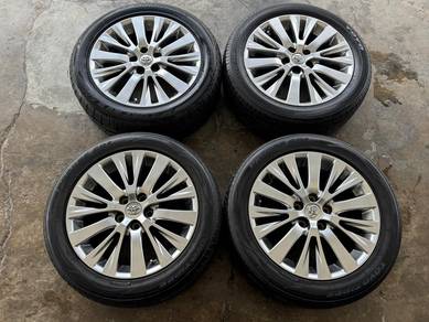 Rim second 18 toyota alphard siap tayar vellfire