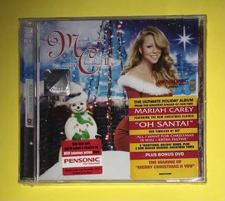 MARIAH CAREY - MERRY CHRISTMAS II YOU CD + Dvd