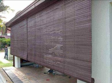 bidai kayu tahan panas tahan hujan 