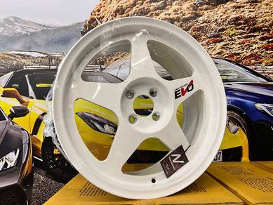 NEW 17x8j 4x100 NK WHEEL EVO HONDA CITY JAZZ FEED