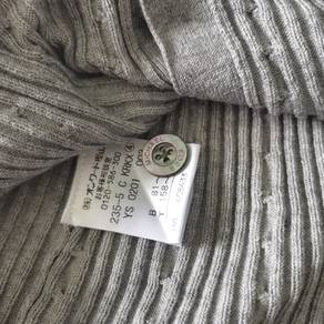 MICHAEL KORS Womens Grey Cable Knitted Cardigan