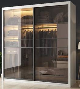 CLOTHES WARDROBE CABINET Bedroom Almari closet 1