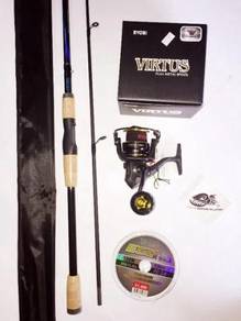 Ryobi virtus 5000 reel combo shakespeare