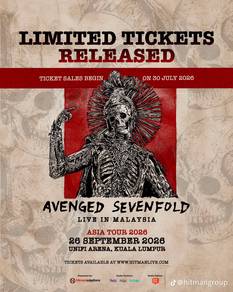 Avenged Sevenfold Live in Malaysia 2026