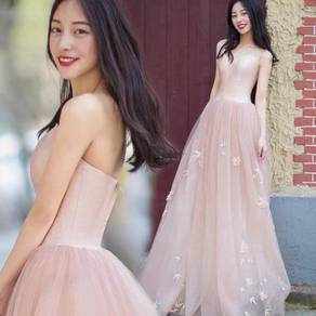 Pink wedding evening prom dress gown RBP0978