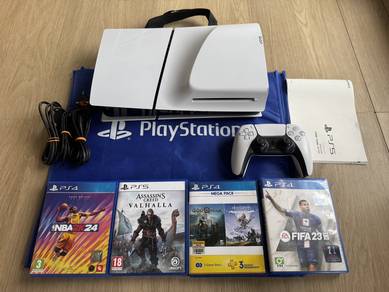 Ps5 Slim disc 1tb myset 6 Games
