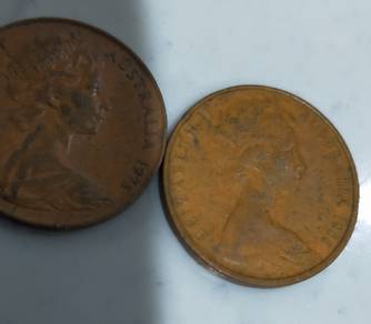 Australian 2 cents rare coin