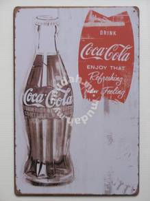 Coca-Cola Coke Metal Plate Plaques 6