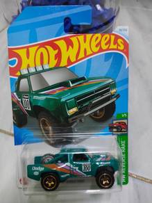 Hotwheels Green '87 Dodge D100