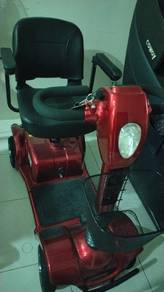 skuter well chair Untuk di jual