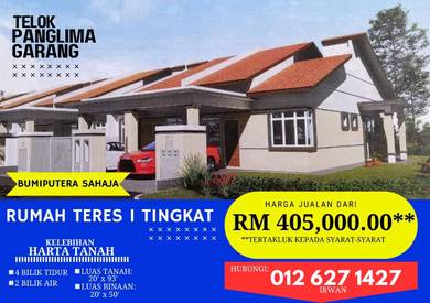 1-storey Terraced House  in Telok Panglima Garang,SGR