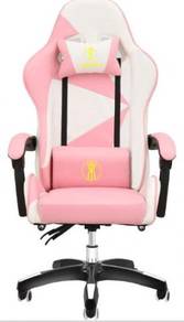 Pink gaming chairs kerusi Dota Game Computer 1