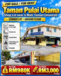 Shop lot For Sale in Johor Bahru,JHR