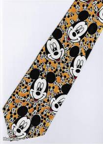Mickey Mouse Disney Many Smiley Face Y Neck Tie