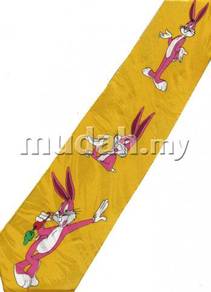 Disney Bugs Bunny Carrot Cartoon Novelty Neck Tie