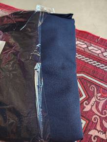 kain pasang blue black