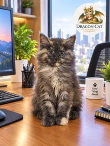 Pure Breed Mainecoon Kitten