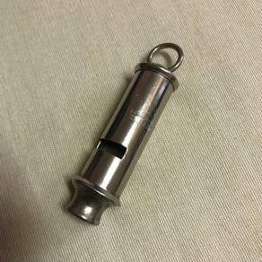Vintage Hong Kong Metal Whistle