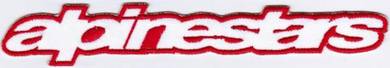 Alpinestars Text Logo #RTW Motorcycle Sport Patch