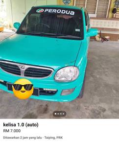 Perodua Kelisa EZ in Kamunting, PRK