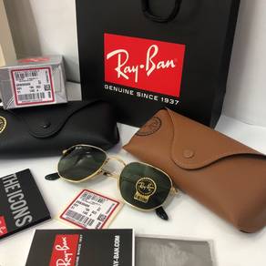 Ray Ban Original Rayban Hexagonal Flat RB3548 001