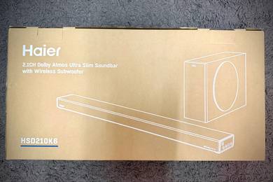 Soundbar Haier Ultra Slim Dolby Atmos HSD210K6