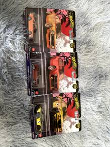 Hotwheels Japan Set