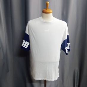 PUMA - Men - Power Colorblock Tee - White