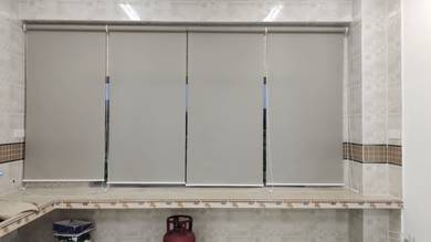 ROLLER BLIND CURTAIN INSTALL l pasang langsir roll