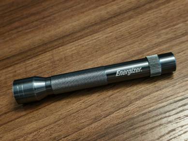 5 White LED Metal Torch 