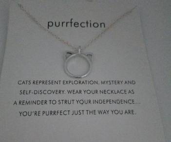 Cat Necklace & Ring Set