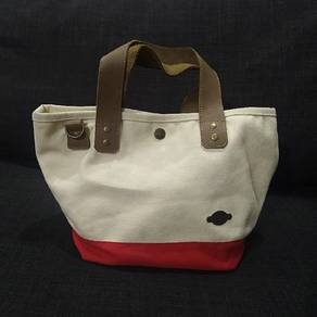 Dickies Tote Canvas Bag With Leather Handle.