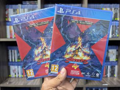 New PS4, 1-4 Players Streets Of Rage 4