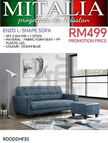 L Shape Sofa Murah | Sofa Murah Klang | Sale 2026