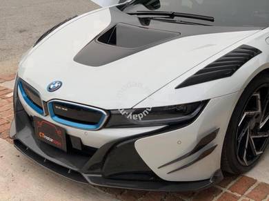BMW i8 BZK Style Carbon Front Lip Kit Set 14-17