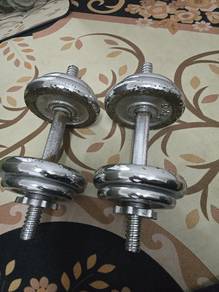 Dumbell 8.5kg X 2 Gym Barbell fitness