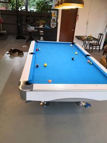 Billiard Pool Table Red 9ft tournament New 2026