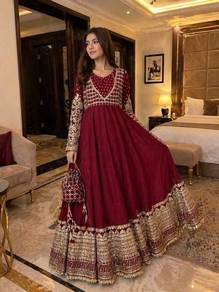 Anarkali Gown Fully Stitched