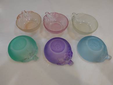 Nestle glass bowl