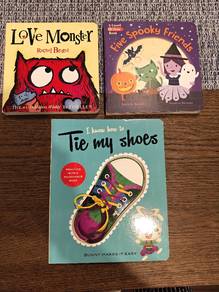 Kids reading & learning books 3 pcs