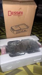 DESSINI ITALY Electric BBQ Grill Non-Stick