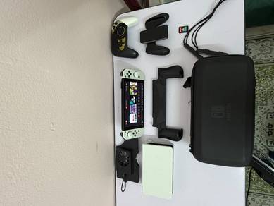 nintendo switch oled full set with box