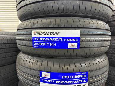 205/60/17 —Tayar baru— Bridgestone t005a